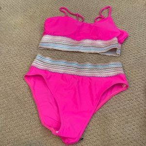 NWOT cute popular Shein suit M 2 piece